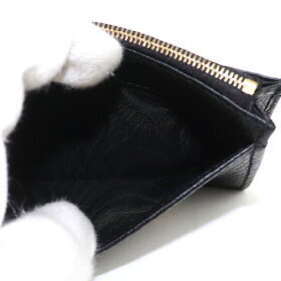 Gucci GG Marmont Leather Card Wallet Black Calfskin Wallets Fragment - Picture 6 of 9